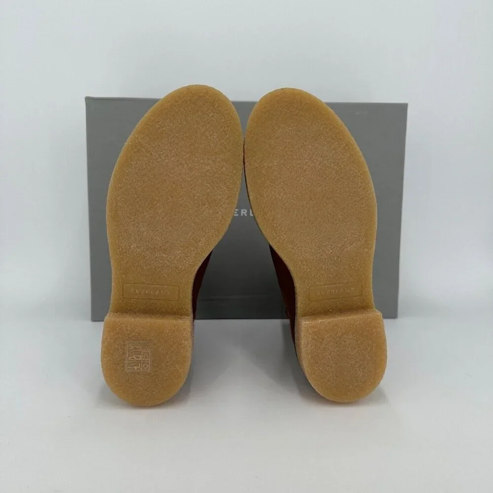 Everlane The Italian Leather Chelsea Boot Tobacco Brown sz 6 Women's Gum Outsole